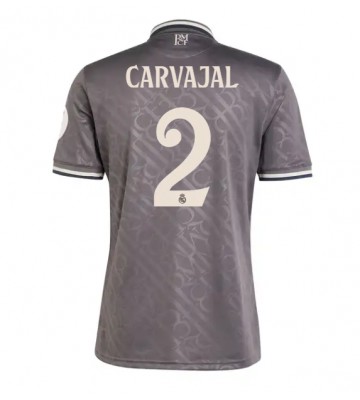 Real Madrid Daniel Carvajal #2 Tredje trøje 2024-25 Kort ærmer